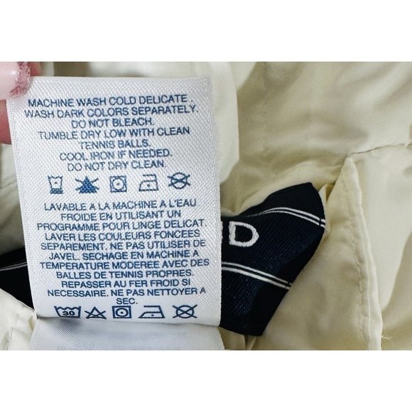 Lands End Reversible Down Packable Puffer Jacket Size 1X (16W - 18W) Warm Pocket - Picture 10 of 10